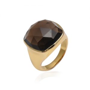 Gold With Semi-Precious Stone